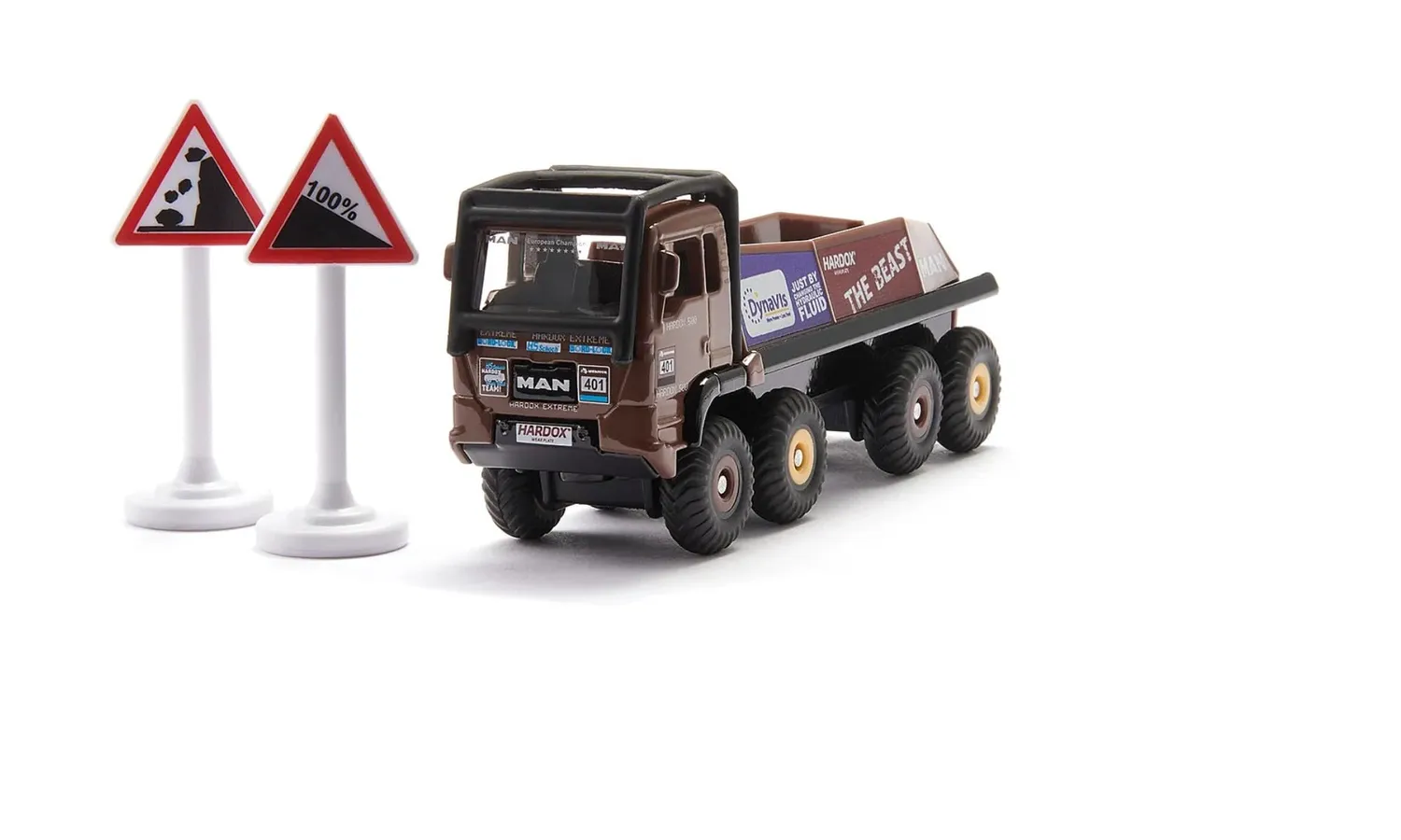 Siku Super 1686 camion MAN HS Schoch 8x8 brun
