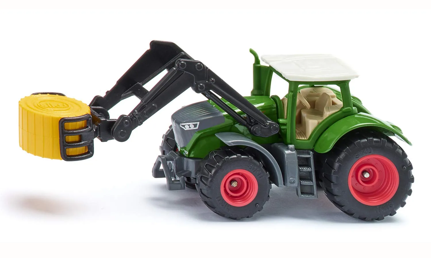 SIKU 1645 Tracteur remorque forestière miniature vert 14,7cm