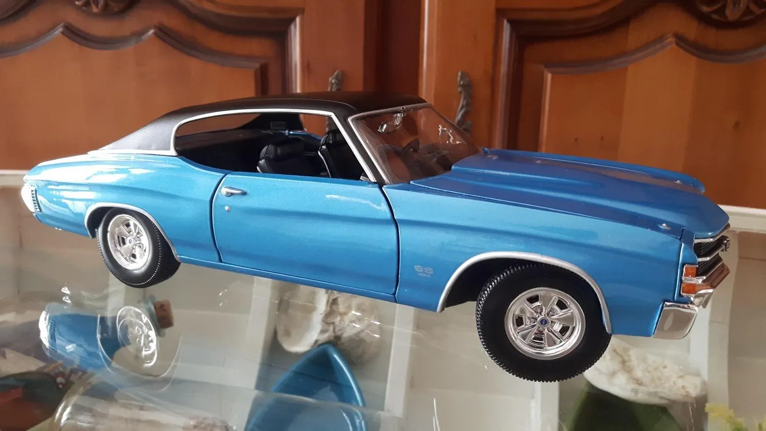 Maisto M31890 Chevrolet Chevelle SS 454 miniature 1/18 muscle