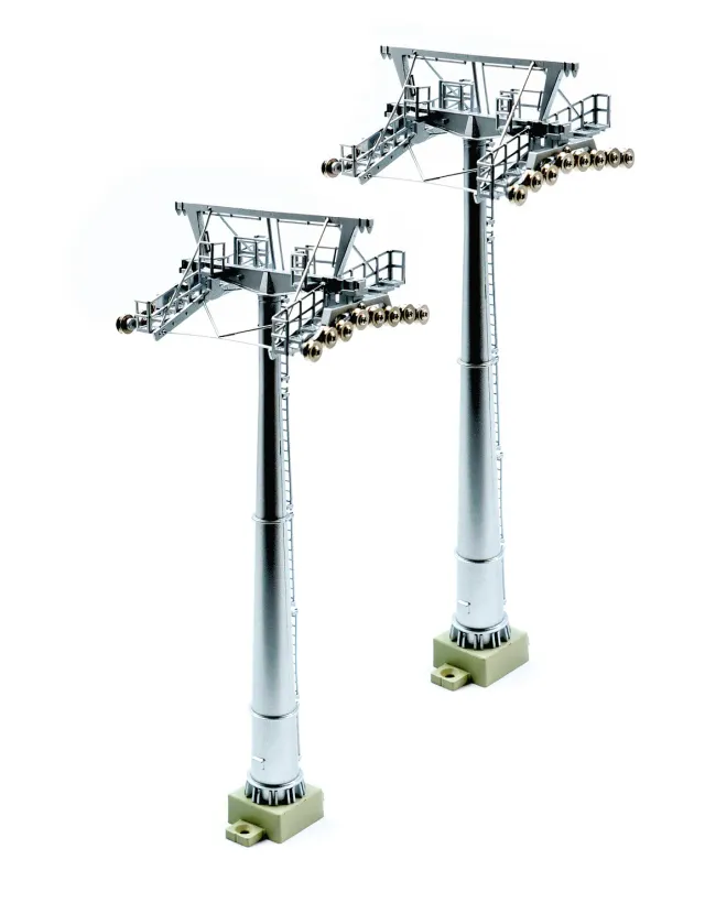 MINIS téléphérique H0 2 pylônes 16 cm accessoire