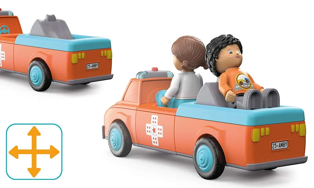 Siku Toddys Anna Amby voiture jouet 3 pièces son lumière