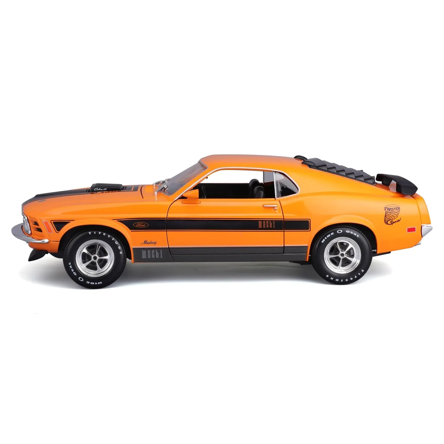 Maisto M31453O Ford Mustang Mach 1 1970 orange 1:18