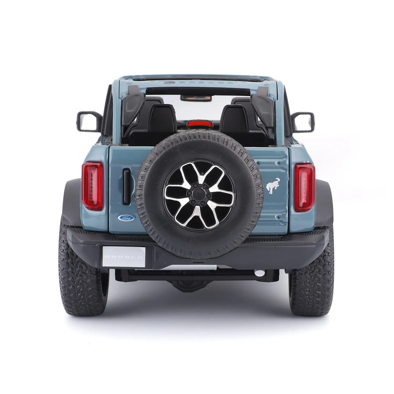 Bburago Ford Bronco miniature 1/18 bleu métal