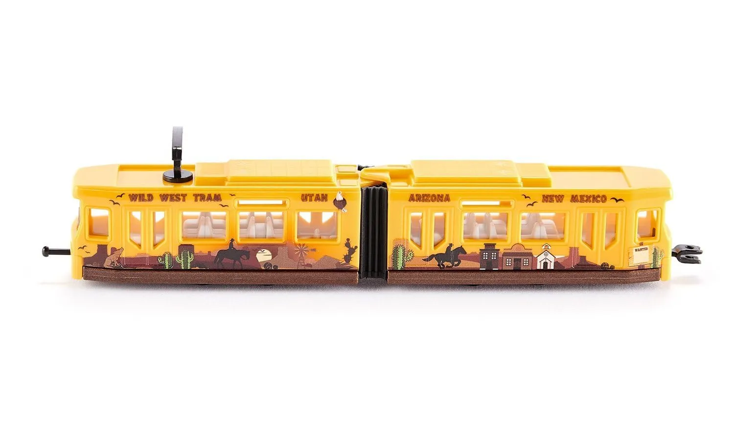 Siku 1646 train banlieue jouet métal 17,8 cm rouge