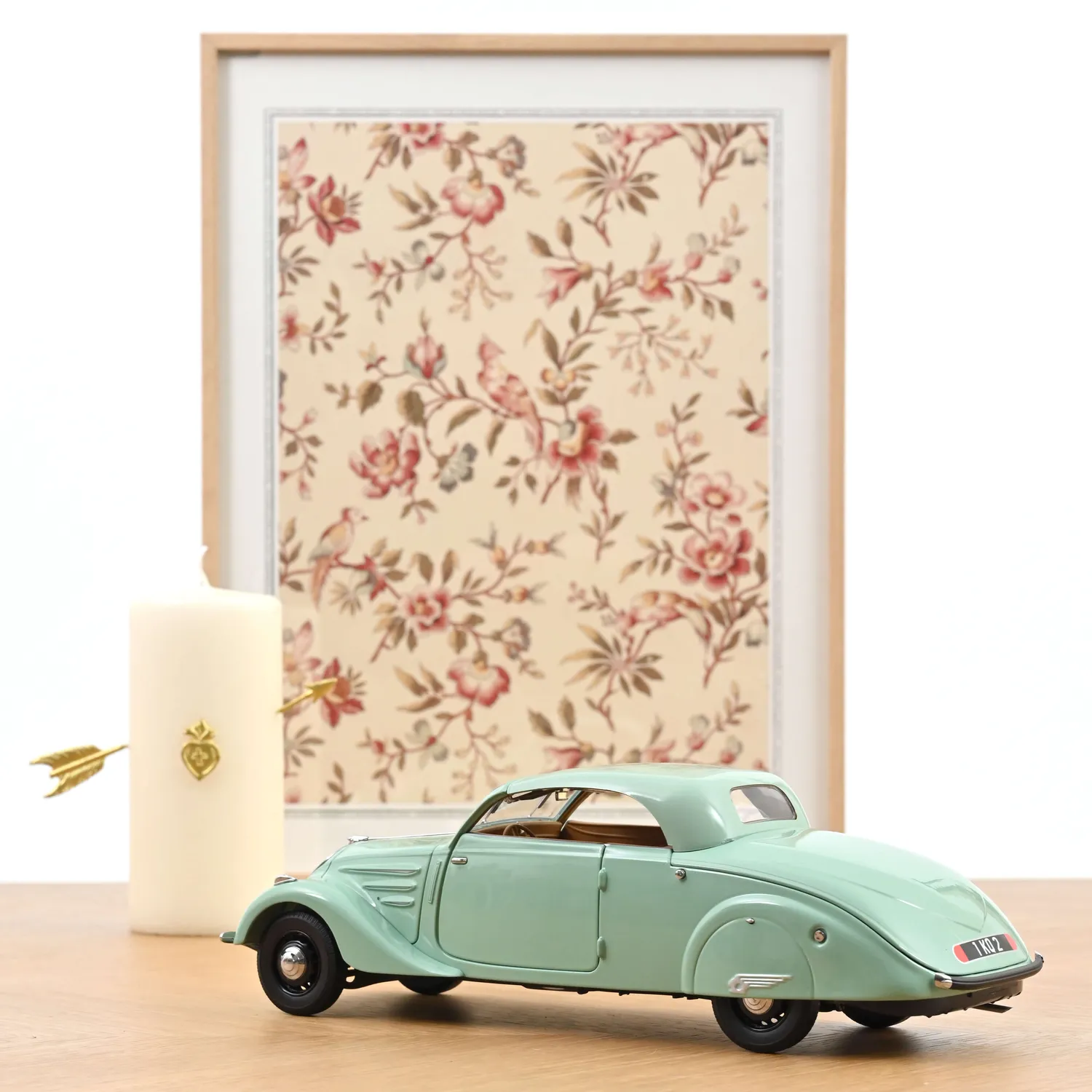 Norev Peugeot 402 Eclipse 1937 voiture miniature 1/18 verte 200 pcs