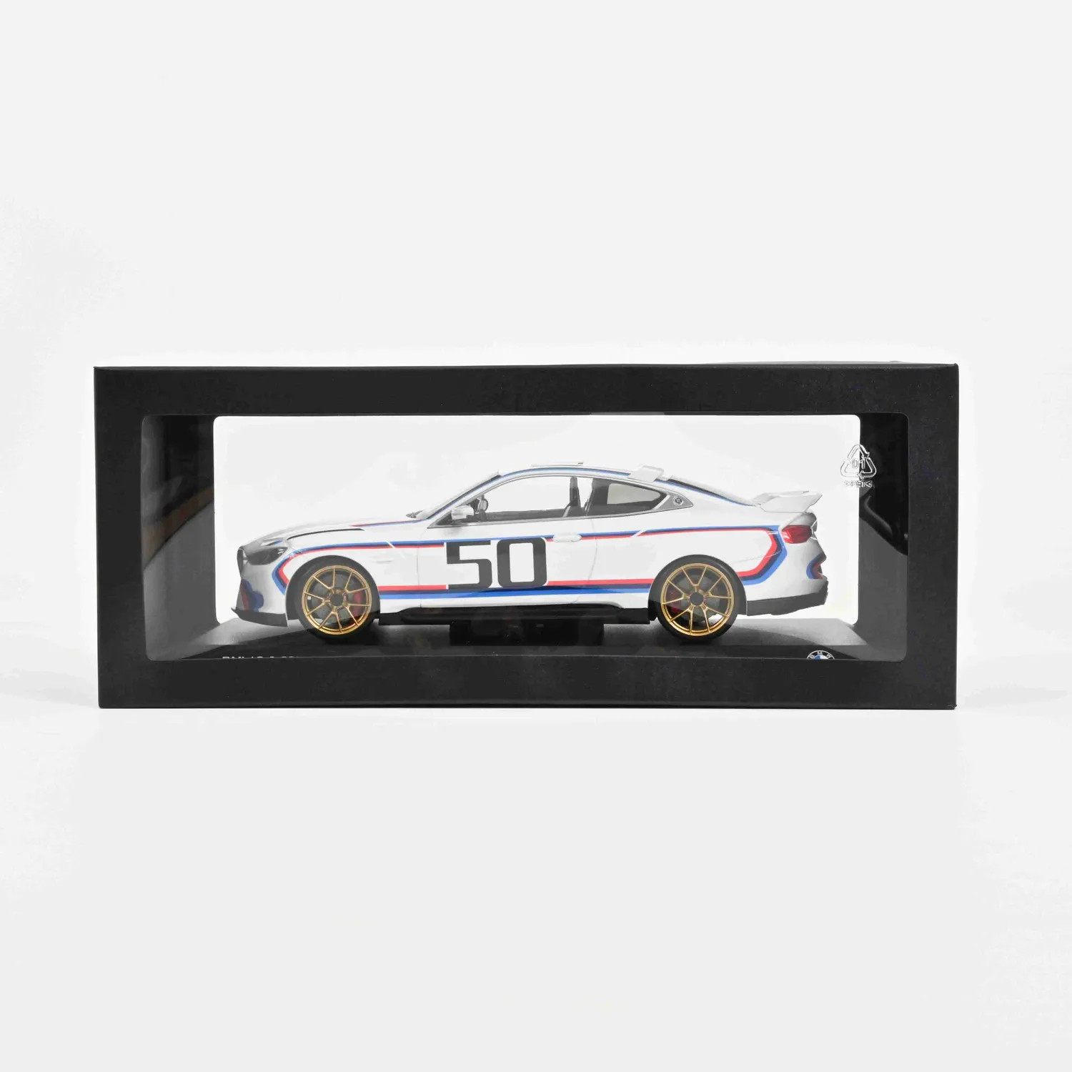 Norev BMW 3.0 CSL 2023 voiture miniature 1/18 blanc