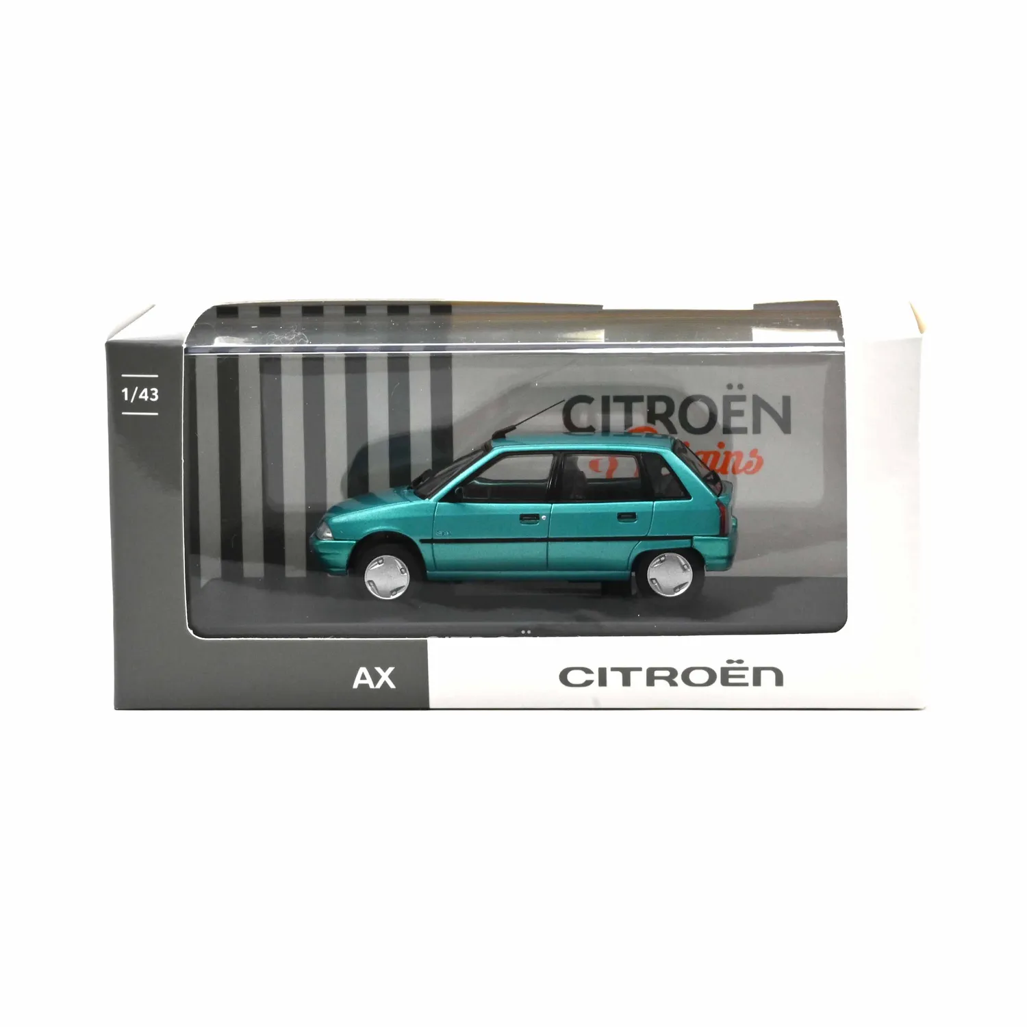Norev Citroën AX 5 portes miniature 1/43 vert Polynésie