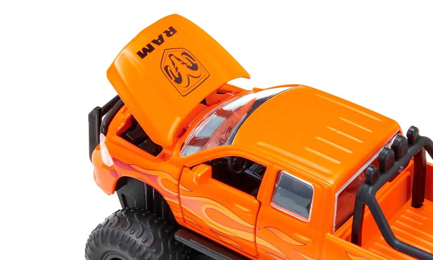 SIKU Super 2358 Dodge RAM 1500 voiture miniature noir/orange pneus ballon