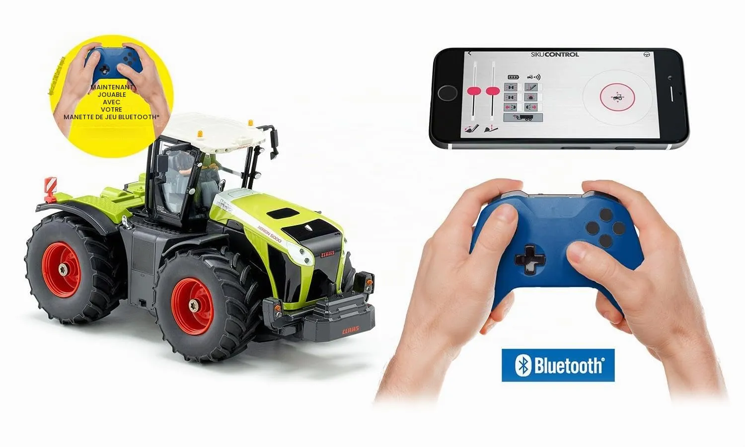 SIKU Control 6791 tracteur Claas Xerion 5000 1/32 sans télécommande