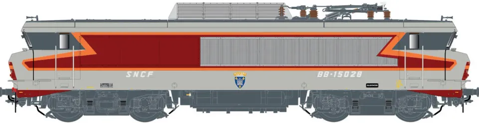 MINIS BB 15028 locomotive electrique N AC son Ep IV-V