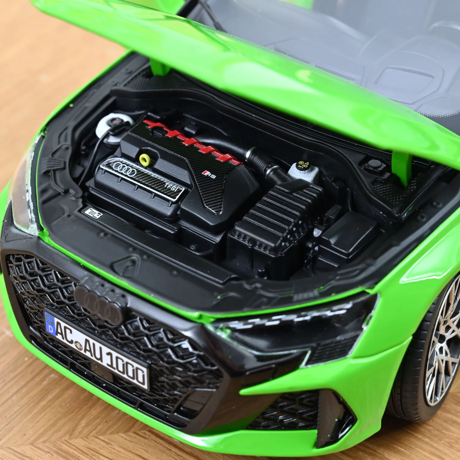Norev Audi RS 3 Sportback 2025 voiture miniature 1/18 vert