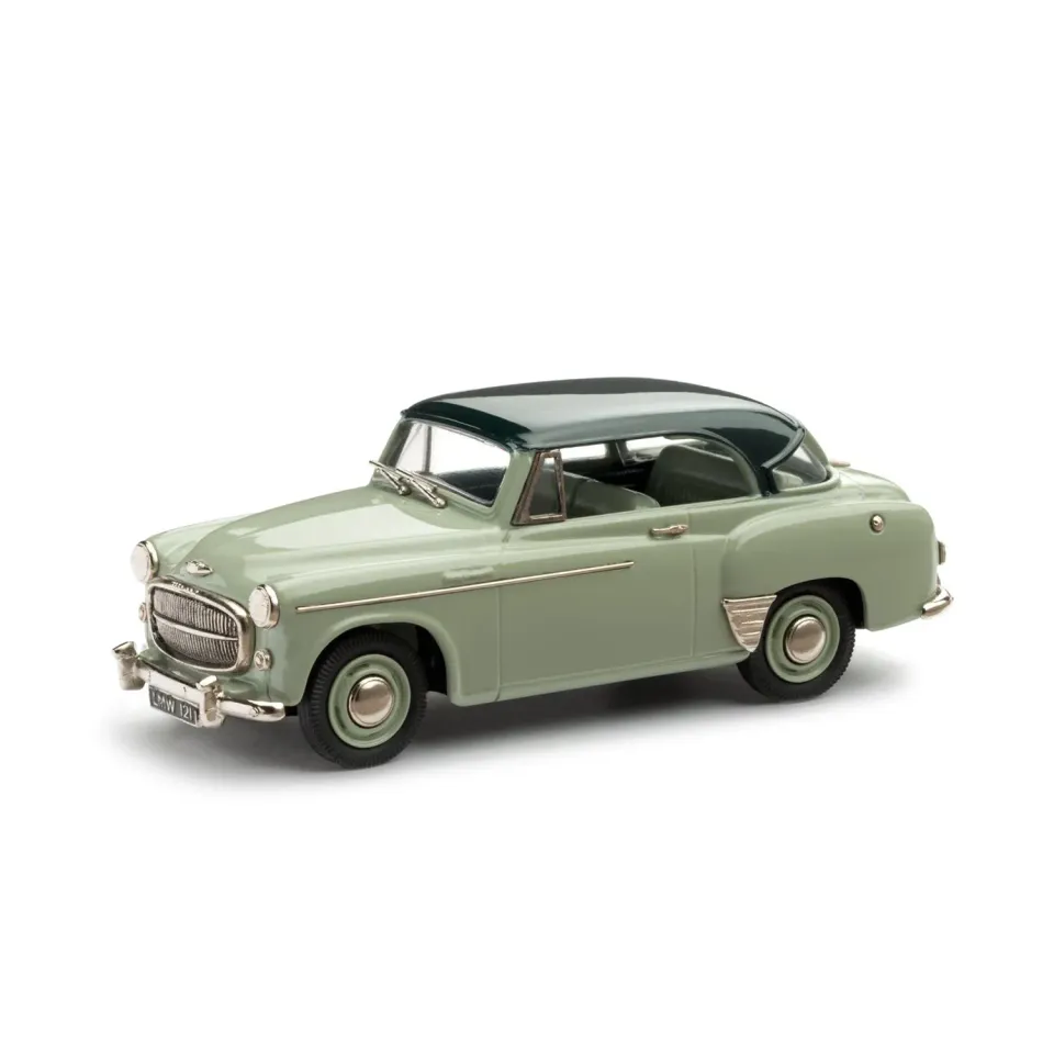Lansdowne 1955 Hillman Californian miniature auto verte