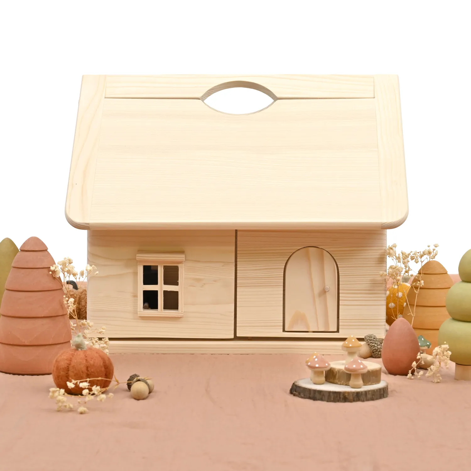 Norev La cabane dans les bois jouet bois 34 cm