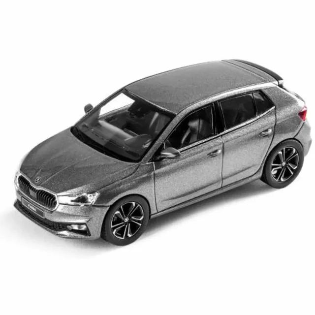 Norev Skoda Fabia A07 miniature 1/43 gris graphite
