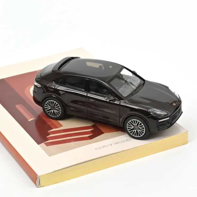 Norev Porsche Cayenne Turbo Coupé 2019 miniature 1/43 brun