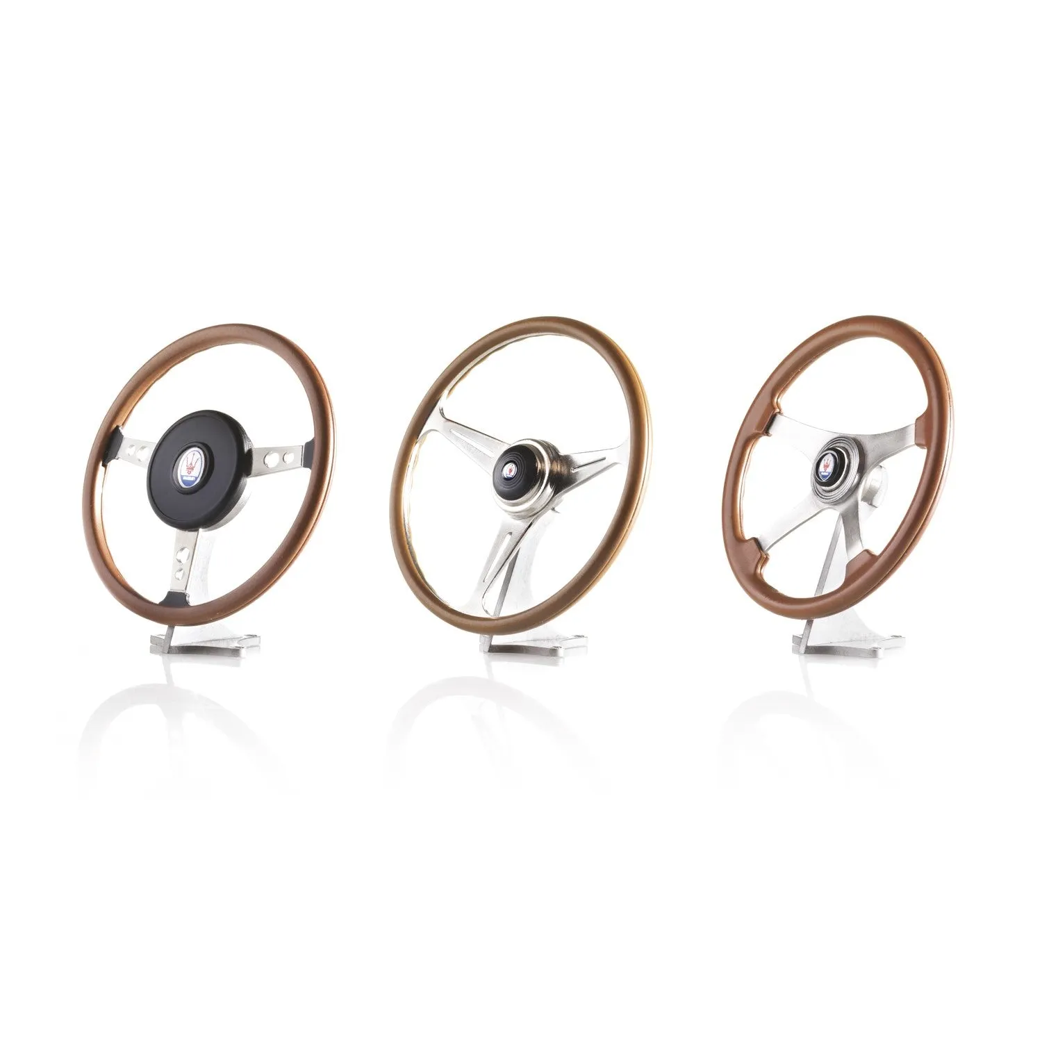 Brooklin Maserati Historic Steering Wheels Box 2 miniatures