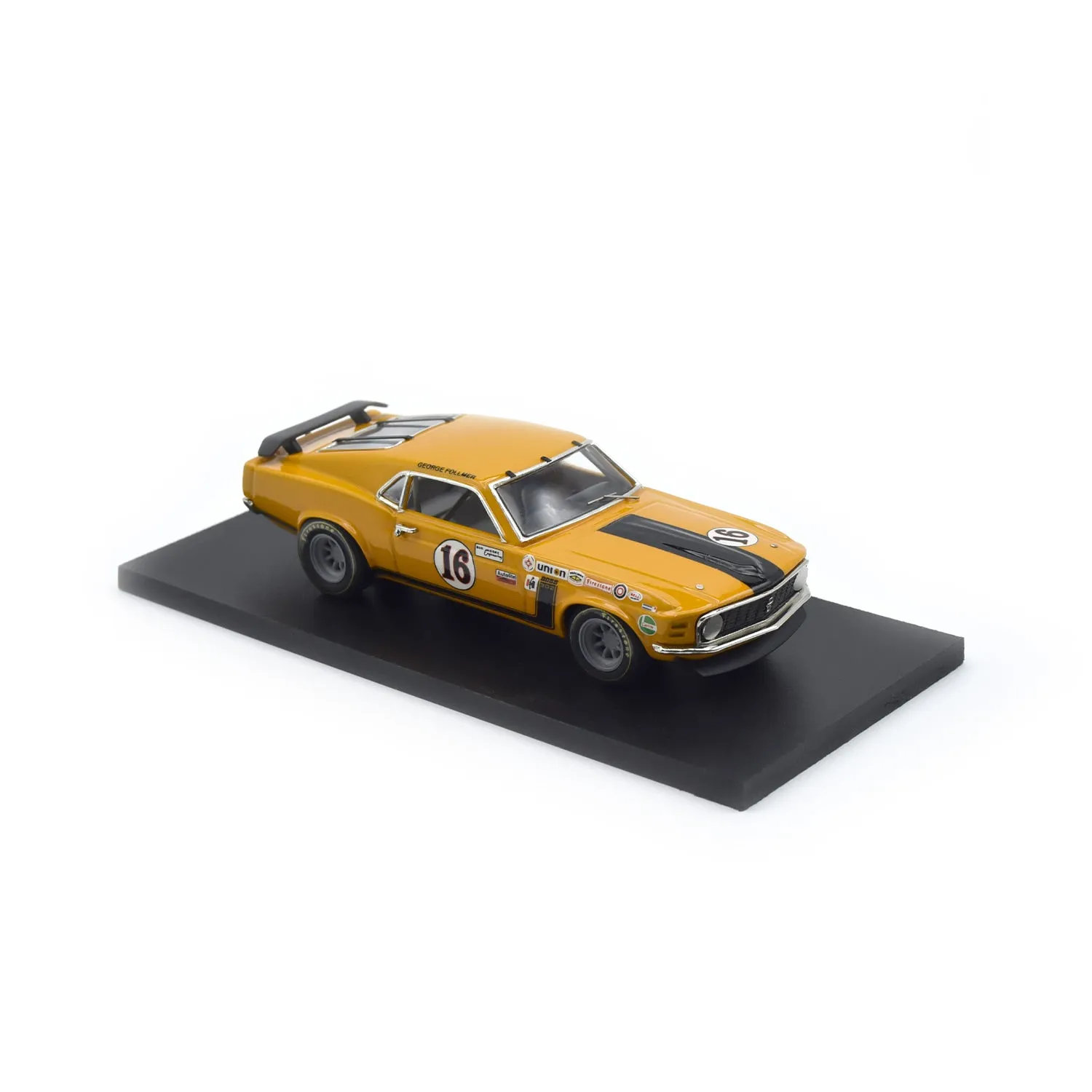 Brooklin SMTS B01B 1970 Mustang Boss 302 miniature course Follmer