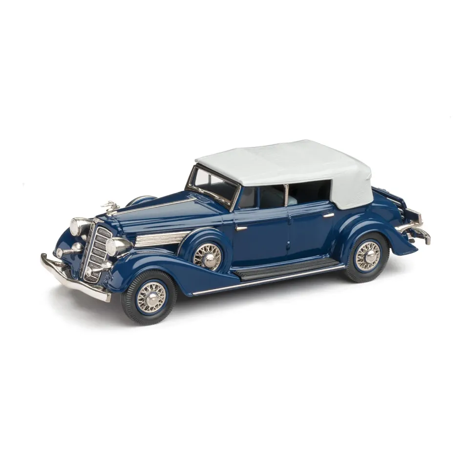 Brooklin Buick M-98C 1934 Phaeton 4 portes miniature 1/43 bleu