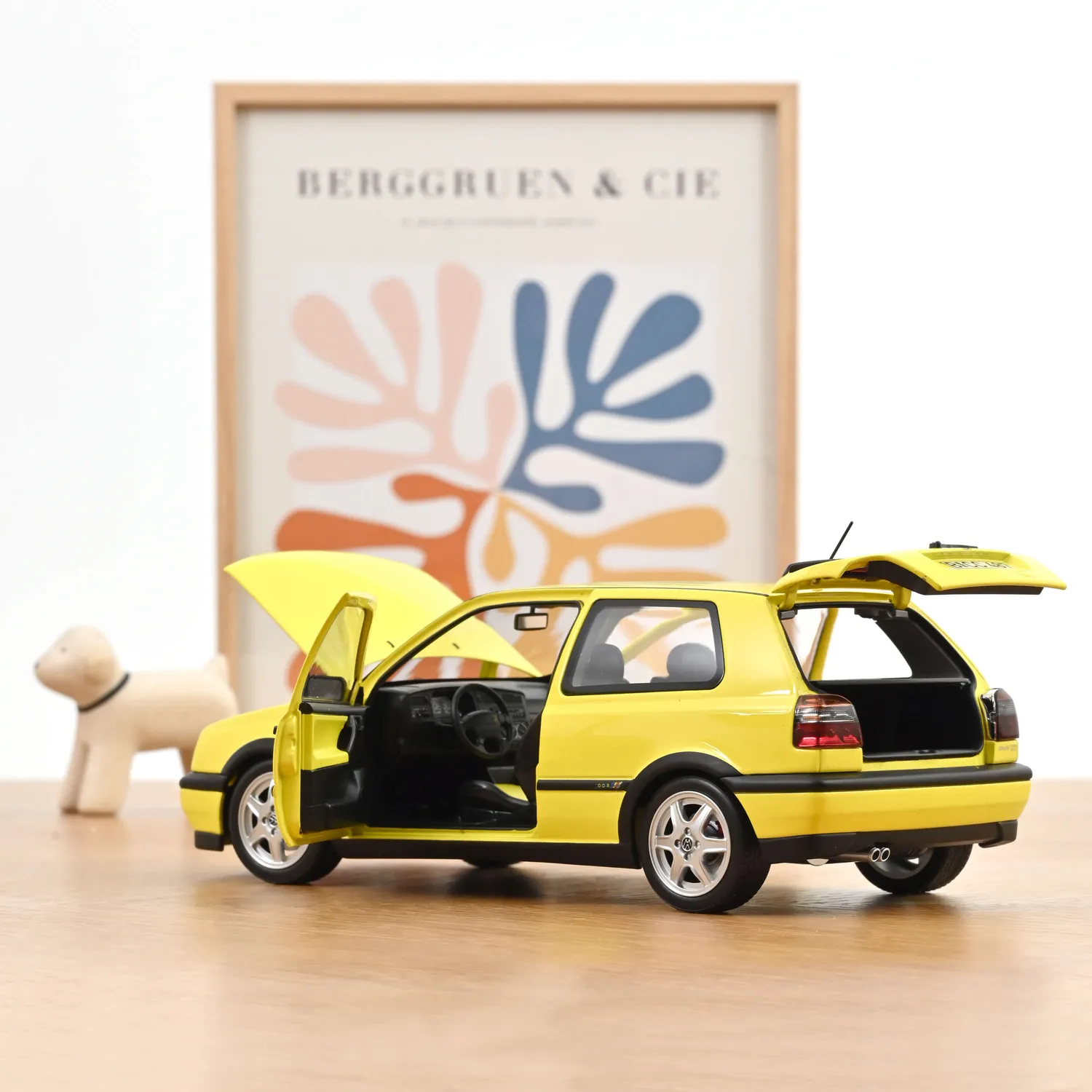 Norev VW Golf GTI Color Concept 1994 miniature 1/18 jaune