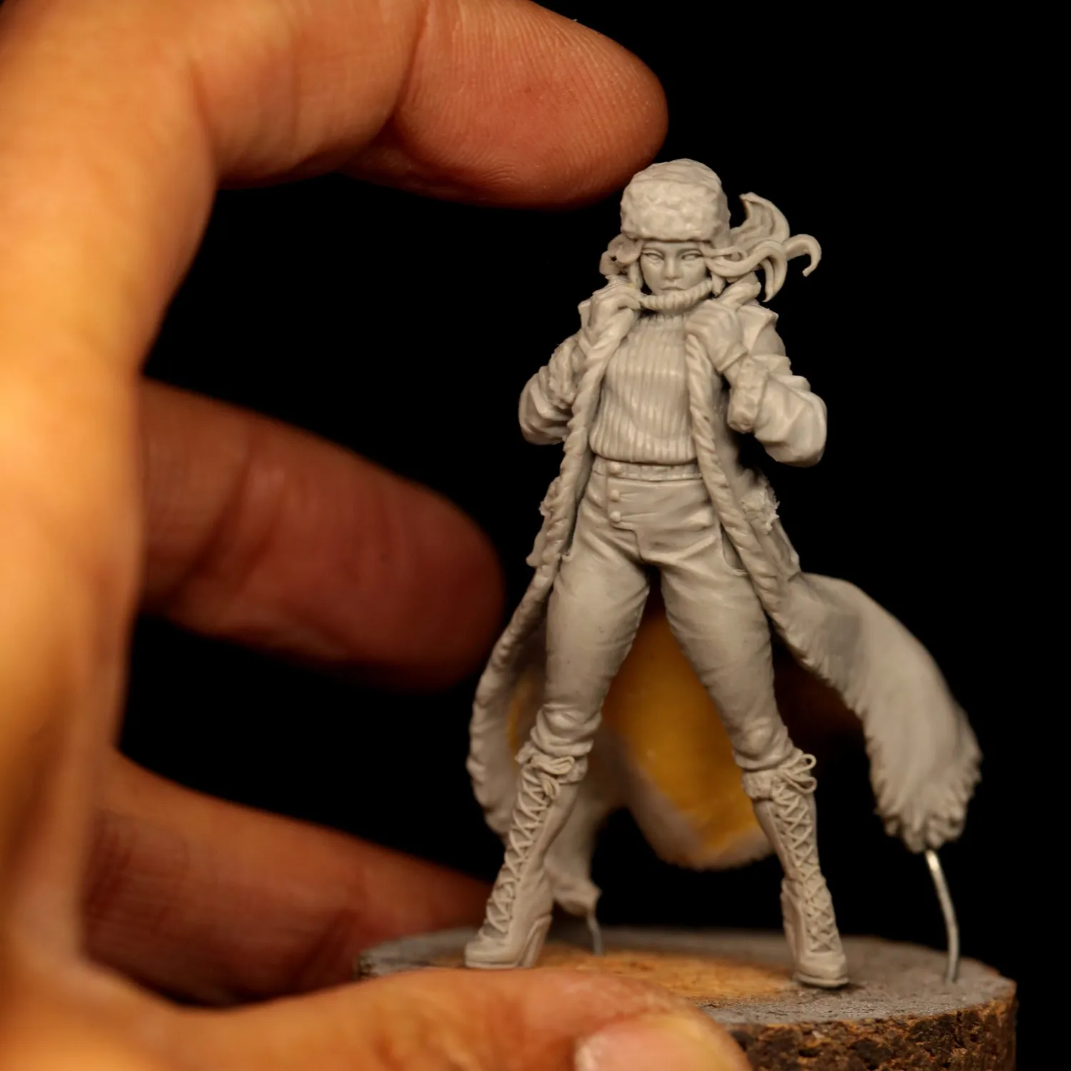 Graphigaut Studio Winter Summer lot 2 figurines 54mm résine
