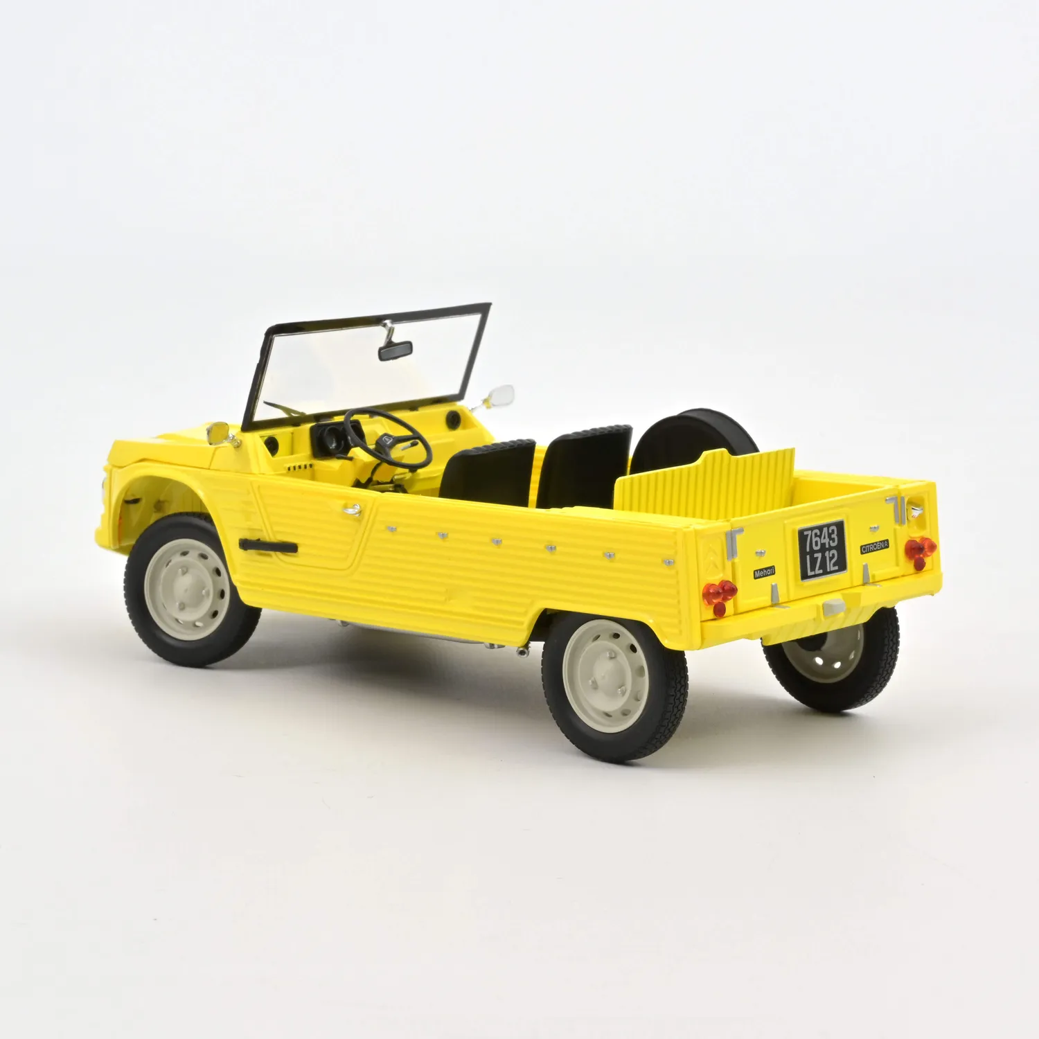 Norev Citroen Mehari 1983 voiture miniature 1/18 jaune