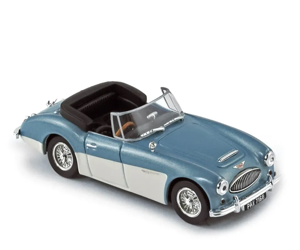 Norev Austin Healey 3000 MK3 1964 voiture miniature 1/18 bicolore
