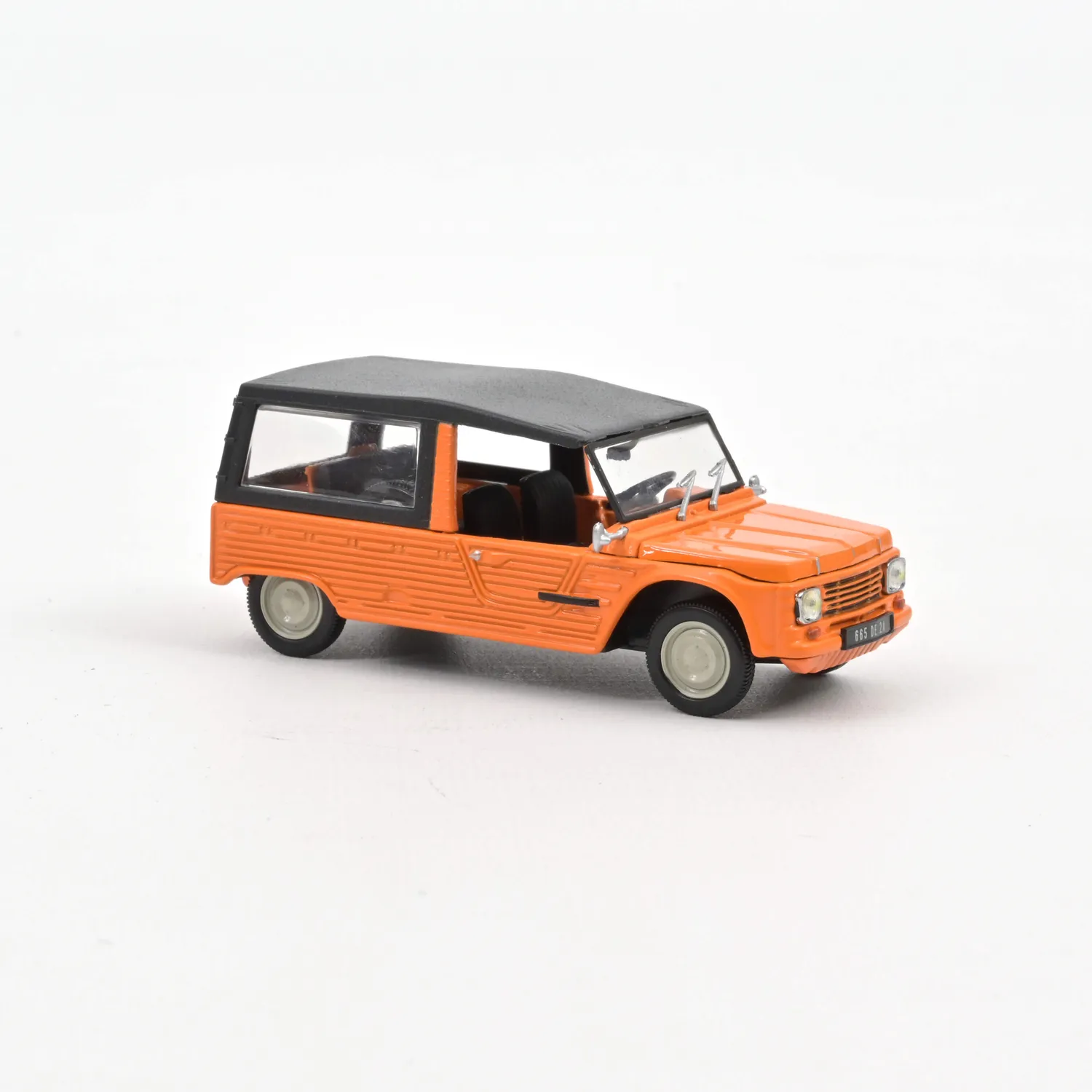 Norev Citroën Méhari 1978 miniature 1/43 orange Kirghiz