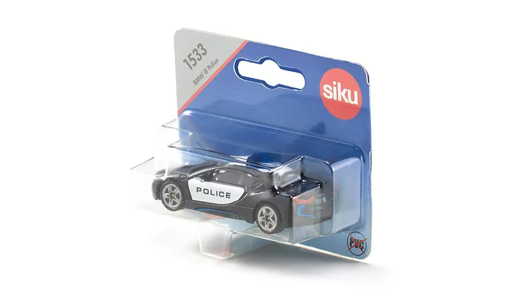 Siku Super 1533 BMW i8 police américaine jouet noir
