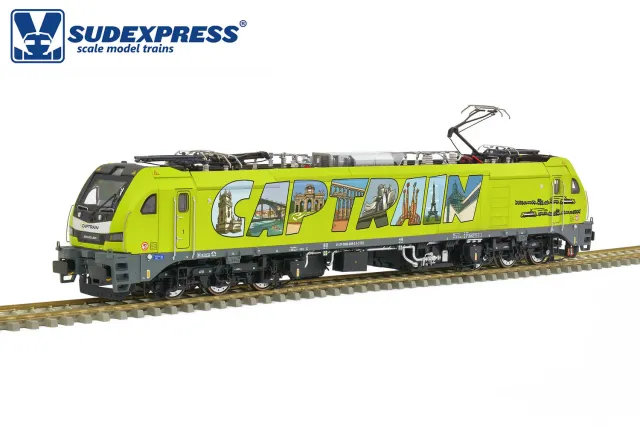 MINIS Serie 6008-3 Euro 6000 locomotive électrique Captrain Ep.VI son DC
