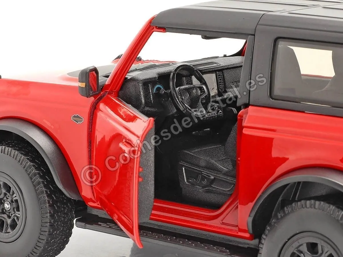Maisto 531456 Ford Bronco Wildtrak voiture miniature 1:18 rouge