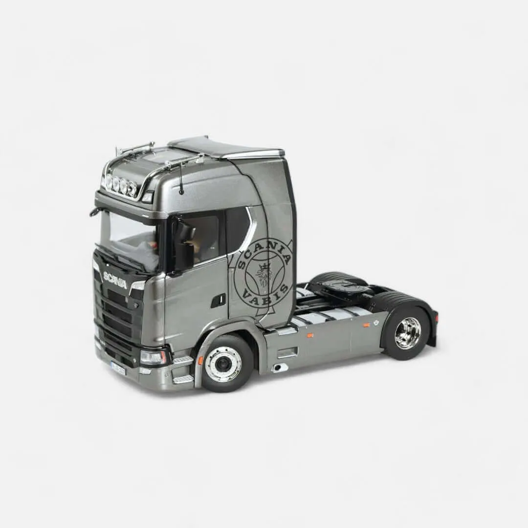 NZG Scania 730S V8 camion miniature bleu fiction 1:18