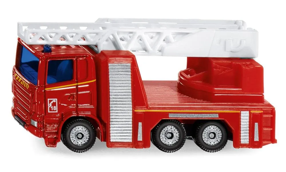 Siku Super 1818001 Kit pompiers miniature lot de 3 rouge