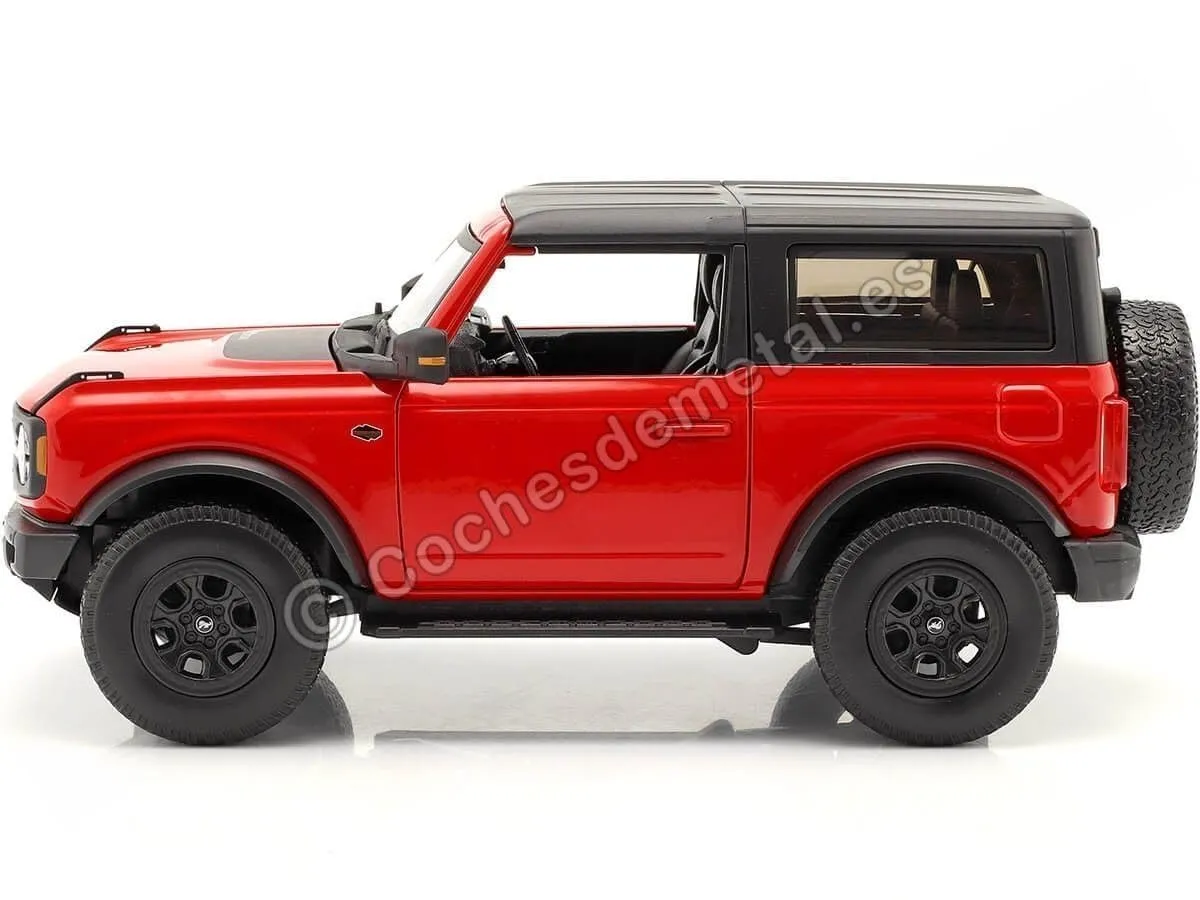 Maisto 531456 Ford Bronco Wildtrak voiture miniature 1:18 rouge