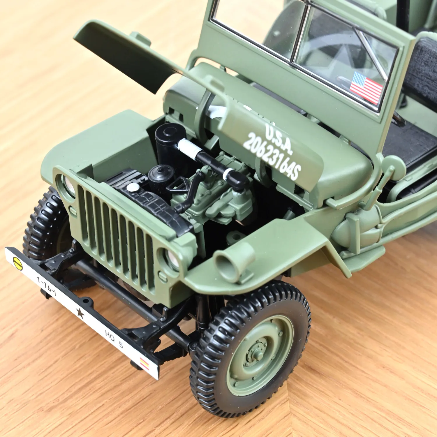 Norev Jeep Militaire 1944 D-Day miniature 1/18