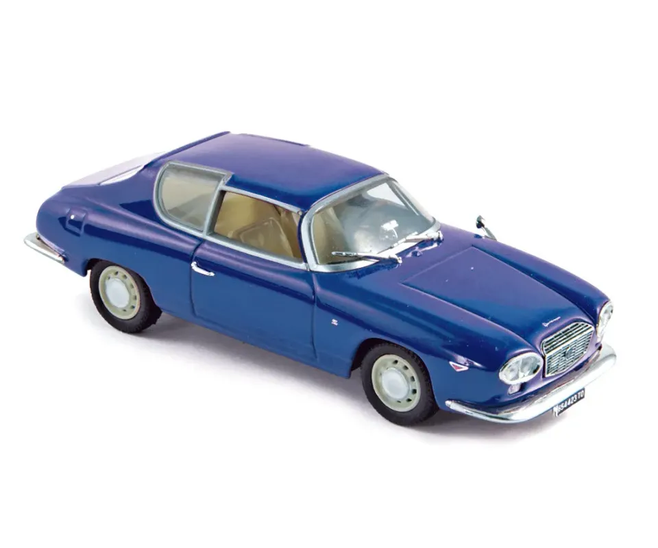 Norev Lancia Flavia Sport Zagato 1962 miniature 1/43 bleue