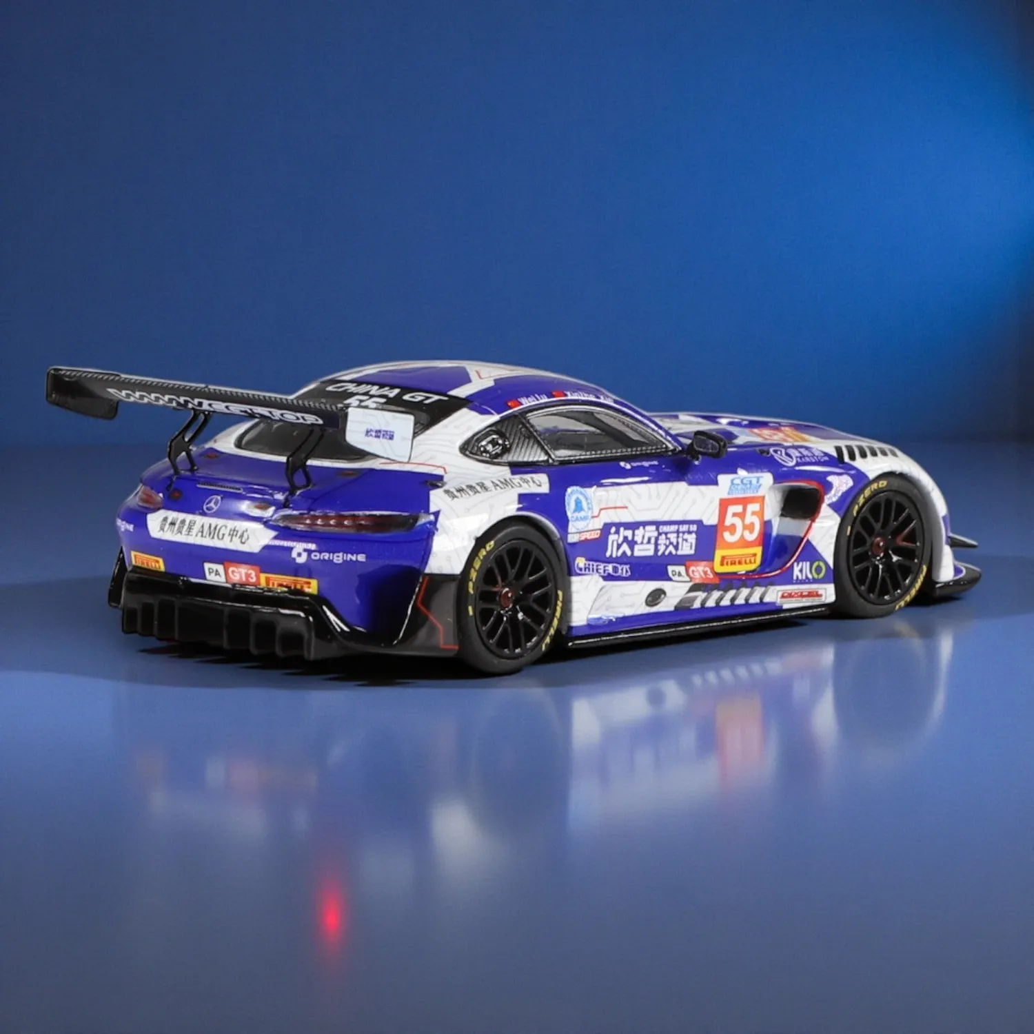 NZG Mercedes-AMG GT3 voiture miniature 1/64 course