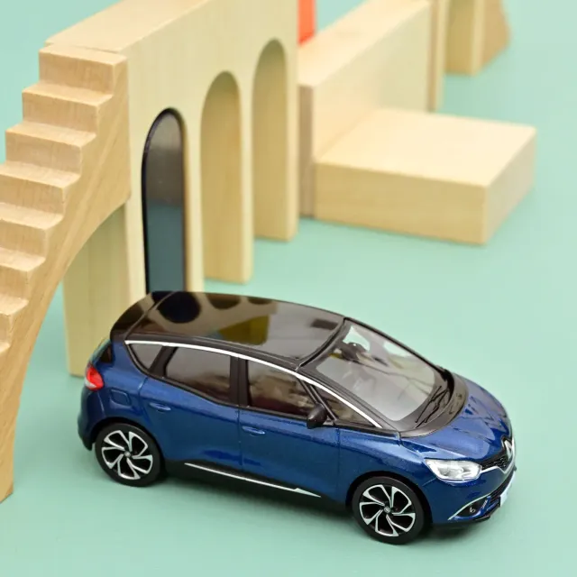 Norev Renault Scénic 2016 miniature 1/43 Bleu Cosmos