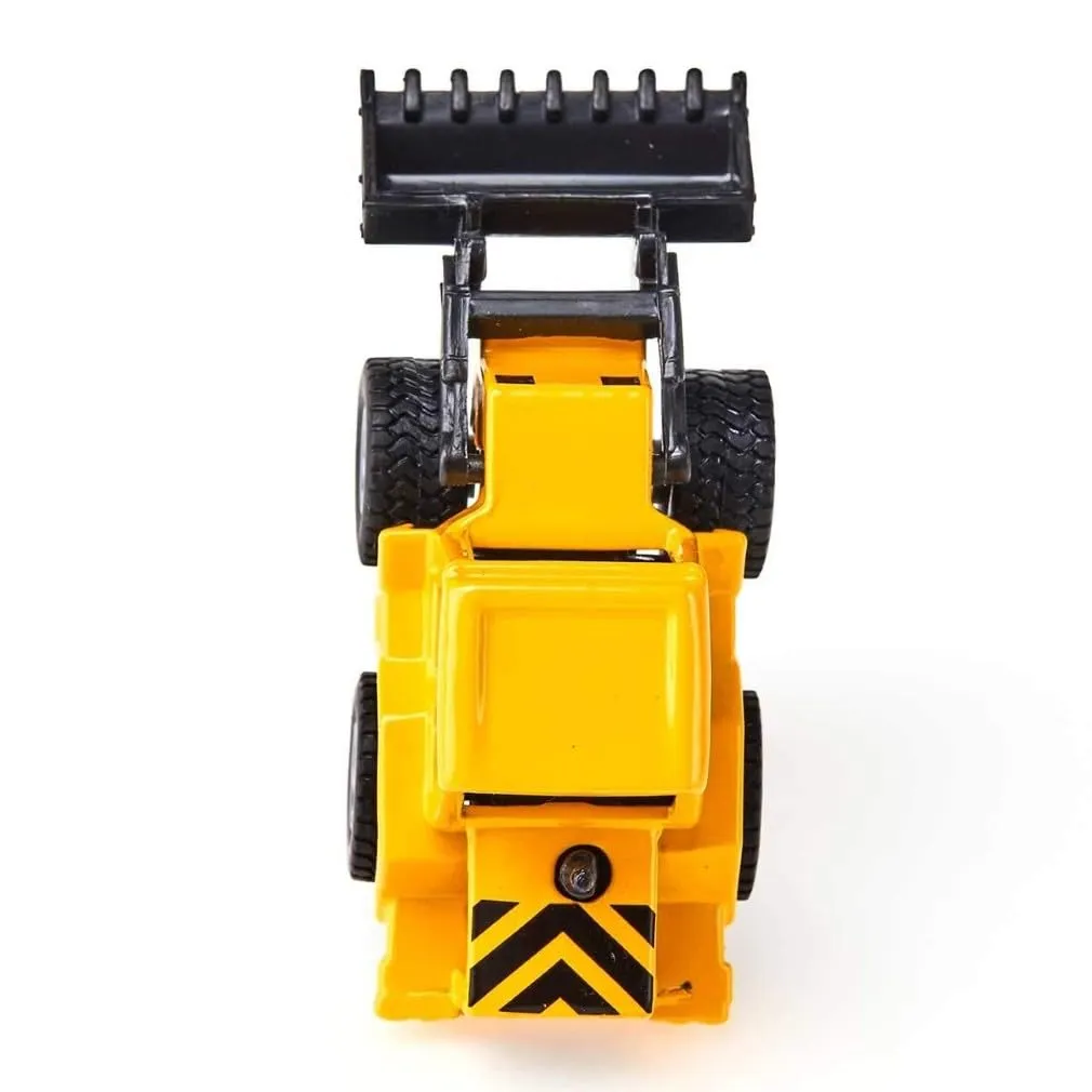 Siku Super 0802 Tracto-Pelle miniature métal 7,7 cm jaune