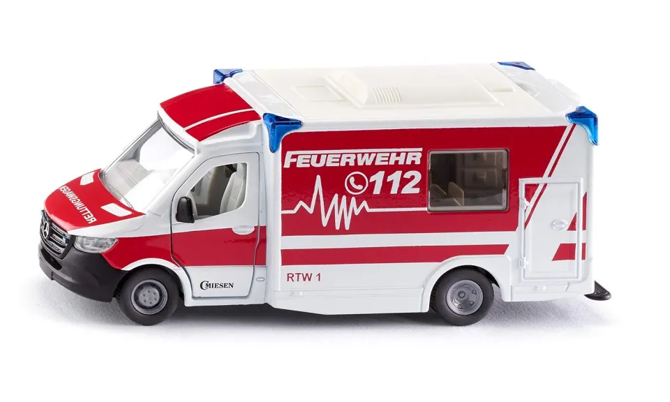 SIKU Super 2115 ambulance Sprinter 1:50 rouge 13,3 cm