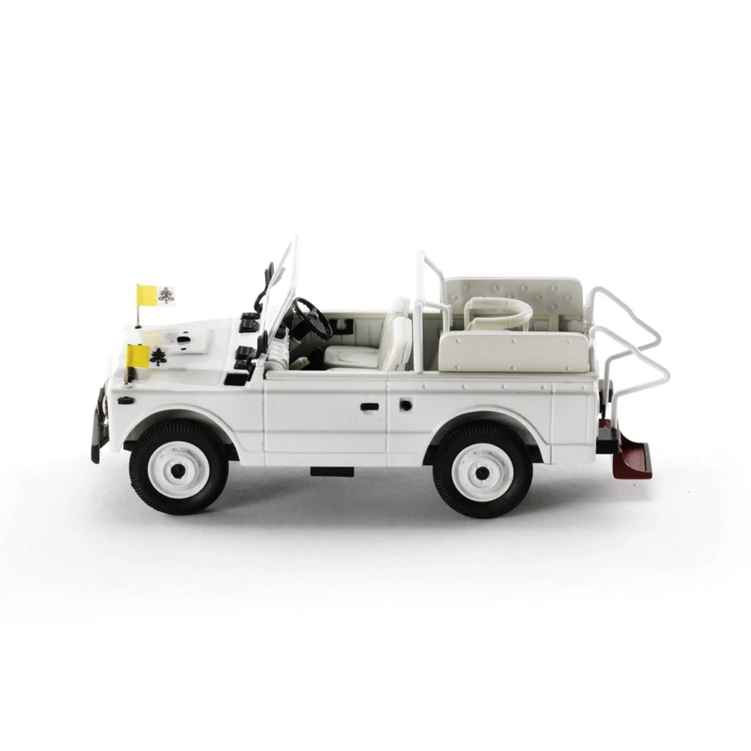 Brooklin Vatican Fiat 1107 Campagnola 1980 miniature blanche