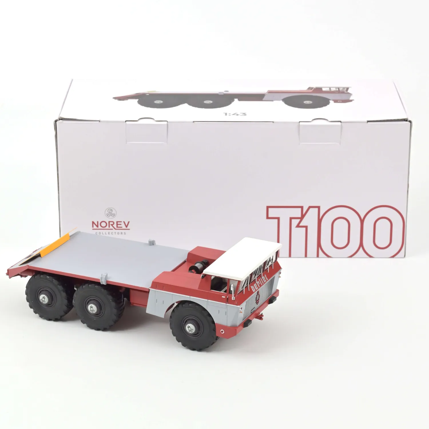 Norev Berliet T100 n°4 1959 miniature 1/43 camion Tulsa