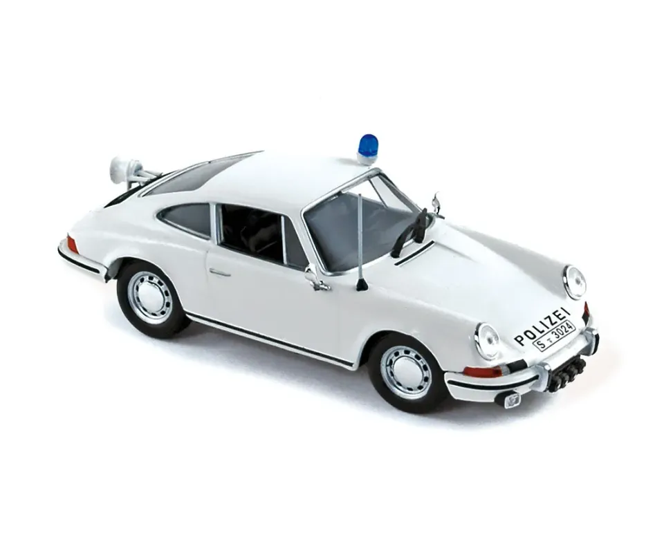Norev Porsche 911 S 1973 Polizei voiture miniature 1/43