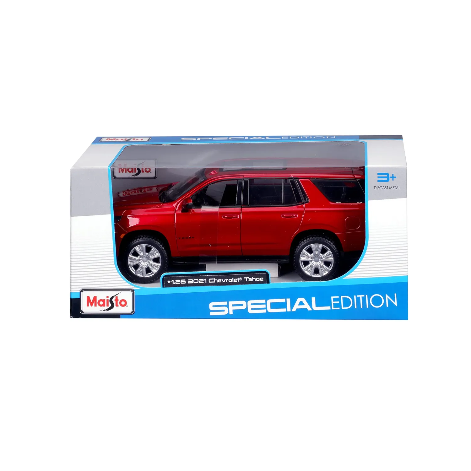Maisto M31533 Chevy Tahoe voiture miniature rouge 1:24