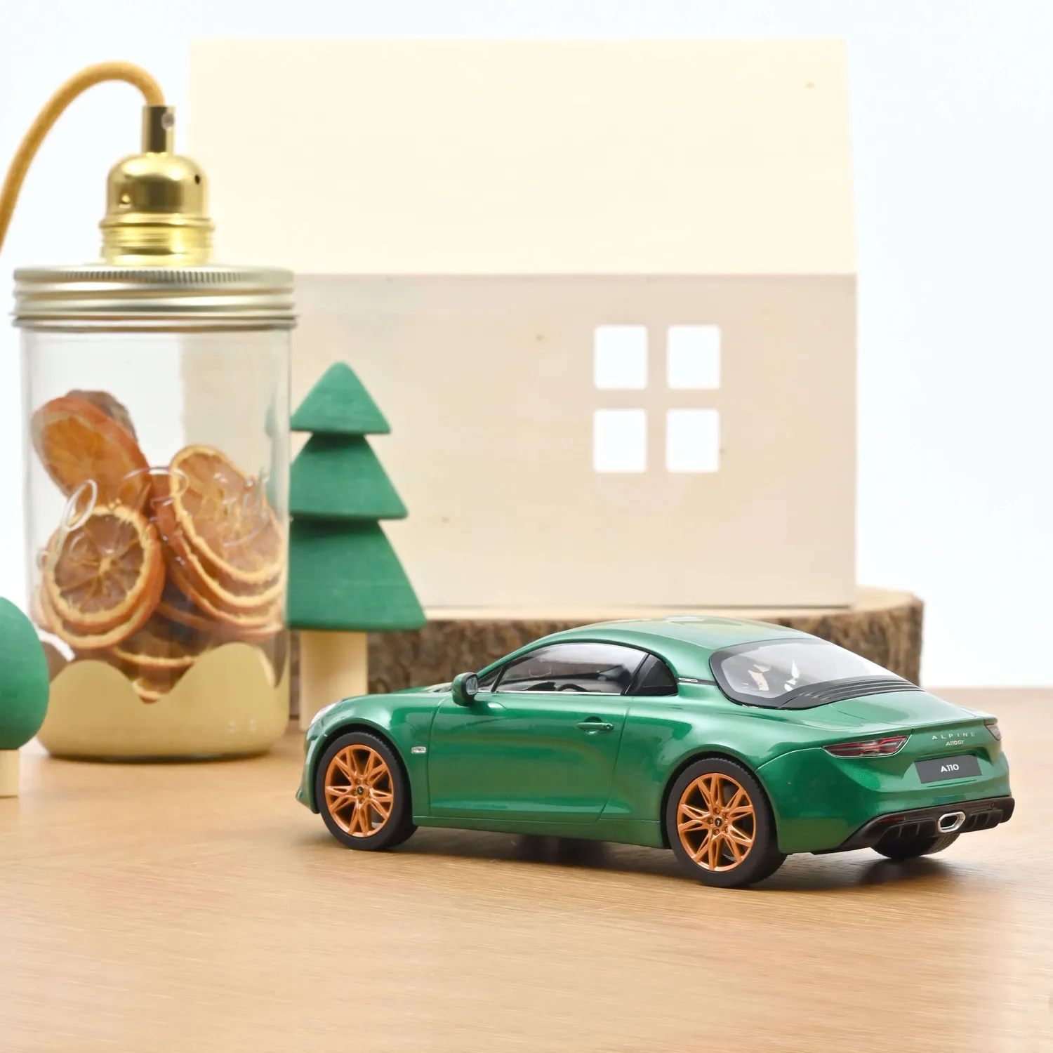 Norev Alpine A110 GT 2022 miniature 1/18 vert émeraude