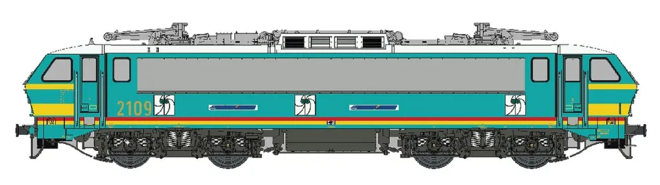 MINIS HLE 21 SNCB locomotive électrique sonore époque V