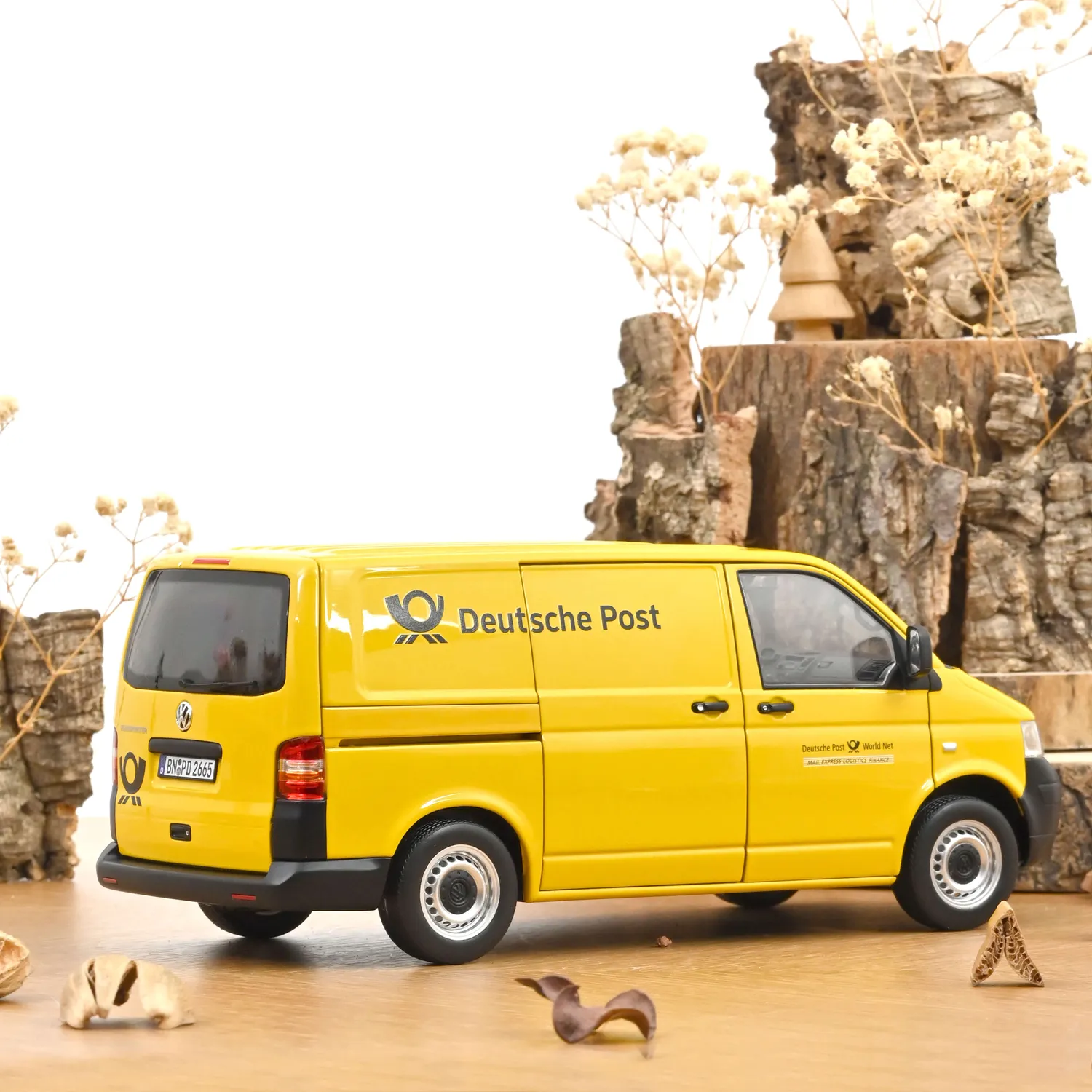 Norev VW Transporter 2003 miniature 1/18 Poste