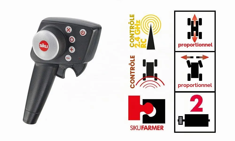 Siku Control 6880 tracteur télécommandé Fendt 939 vert