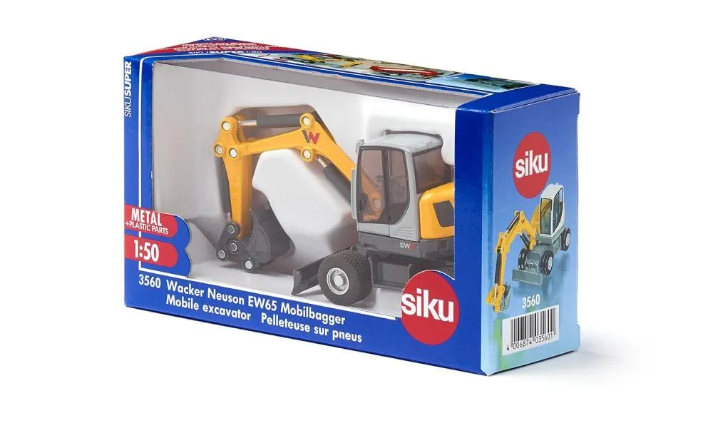 Siku Super 3560 Wacker Neuson EW65 excavateur 1:50