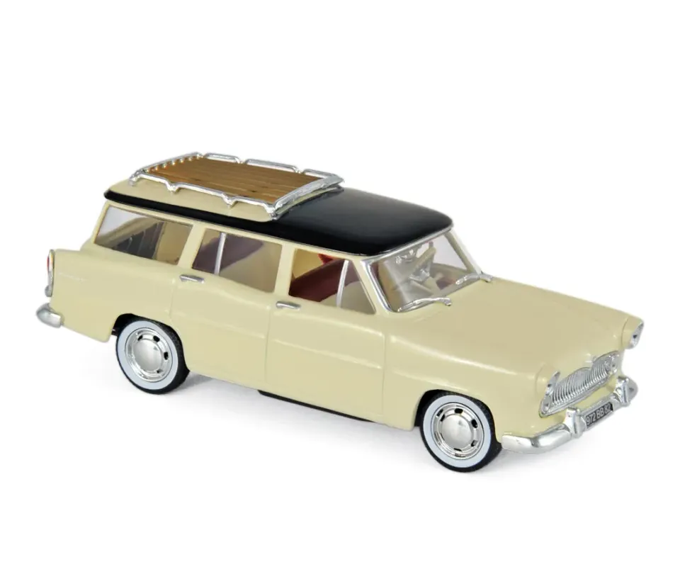 Norev Simca Vedette Marly 1957 miniature 1/43 jaune break