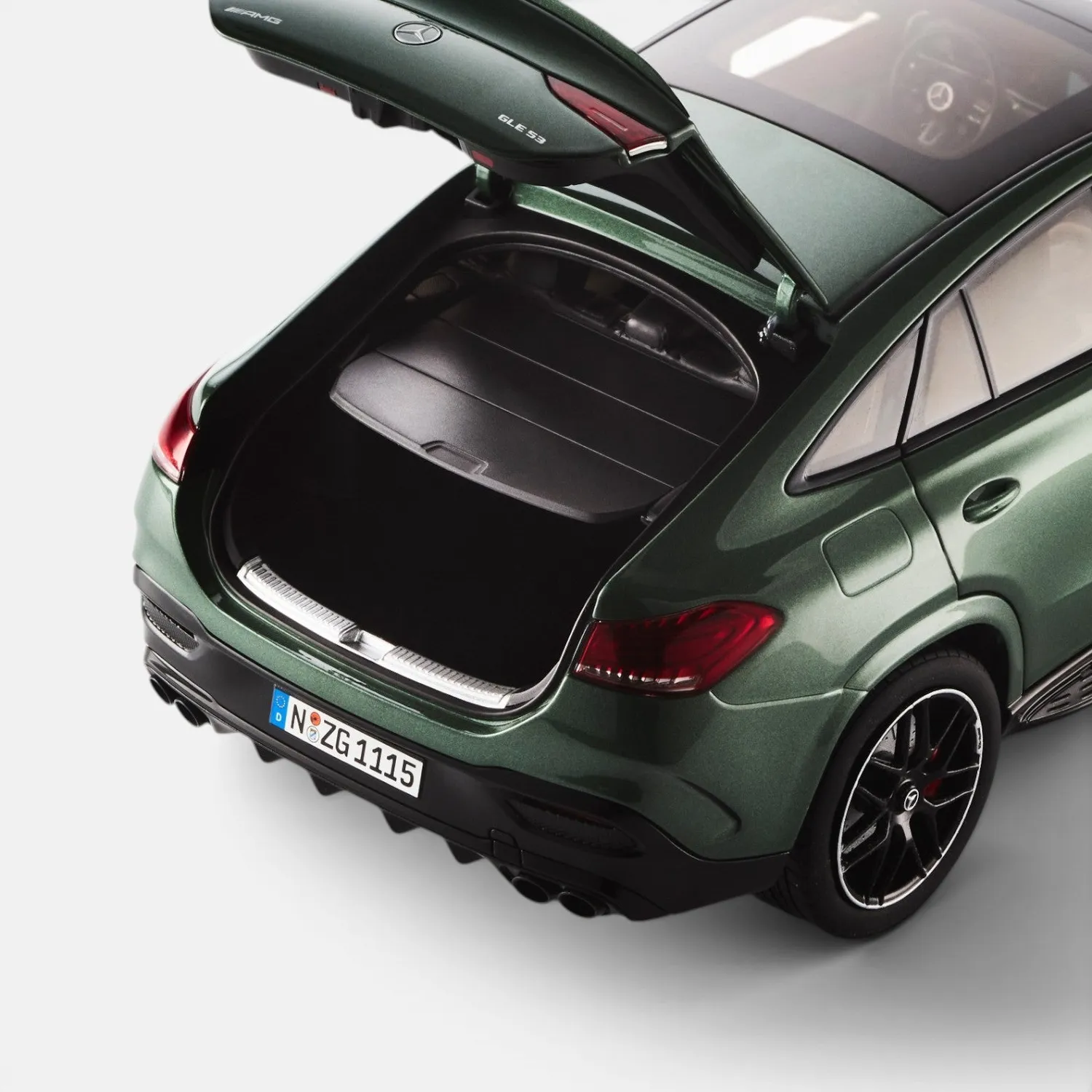 NZG Mercedes-AMG GLE 53e Coupé voiture miniature 1:18 vert